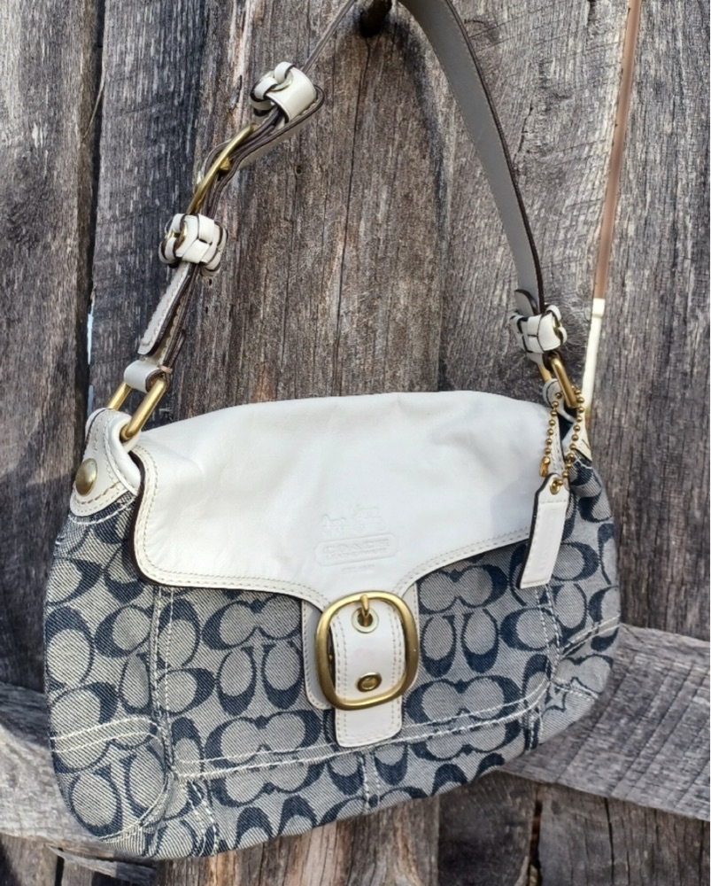 Coach Y2K Black Flap Soho Hobo Shoulder Bag by Coach | Pickle