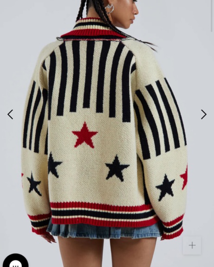 Jaded London Knit Zip Up Jacket by Jaded London - Pickle