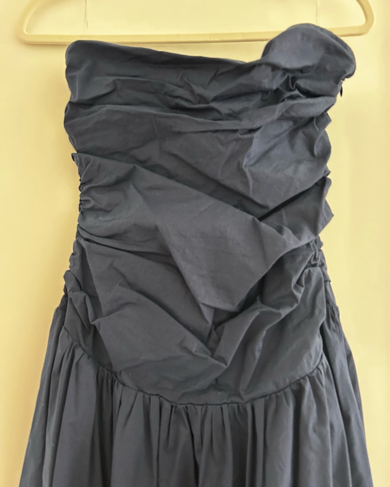 carmel maxi dress navy Peppermayo Carmel Maxi Dress Navy