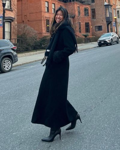 Chic Black Coat by Emporio Armani | Pickle