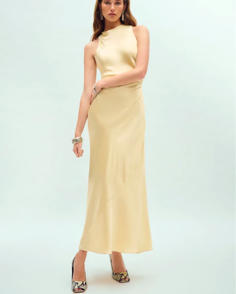 brown dress belt gold buckle Wolf & Shepherd - Stealth Leather Dress Belt