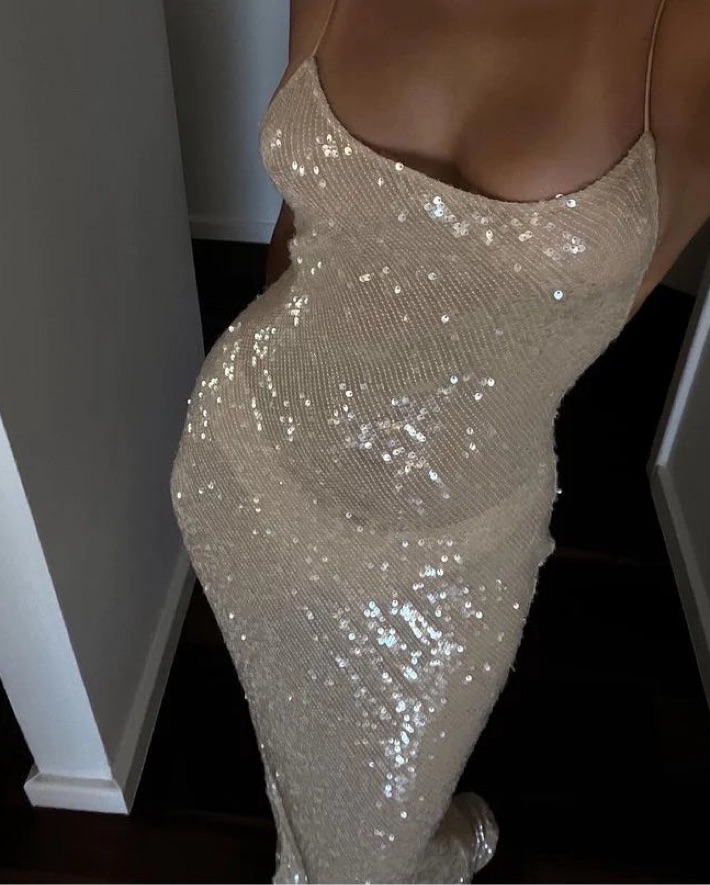 rat and boa nula sequin dress Rat & Boa Emmanuella Dress XS White