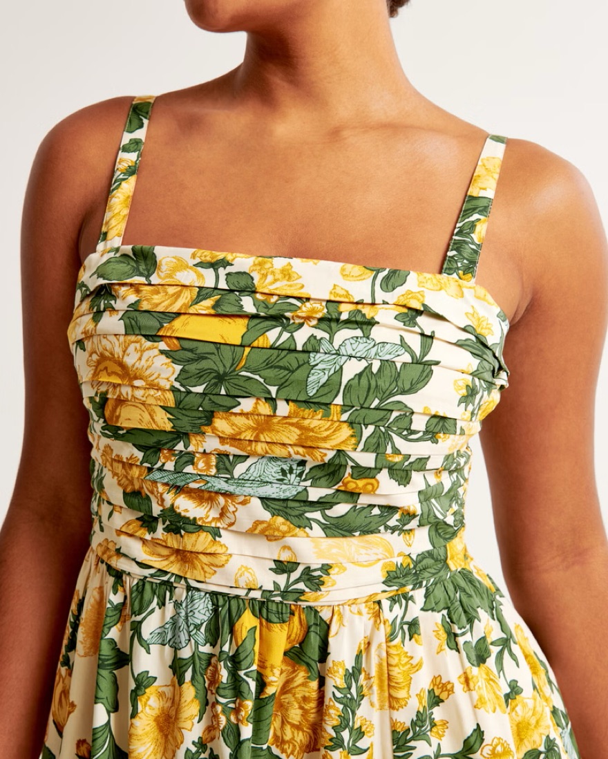 Abercrombie Emerson Poplin Dress by Abercrombie and Fitch - Pickle