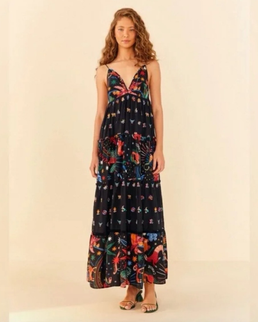 house of cb ariela soft blue ruffle maxi dress Rent House of CB Soft Blue Ariela Ruffle Maxi Dress