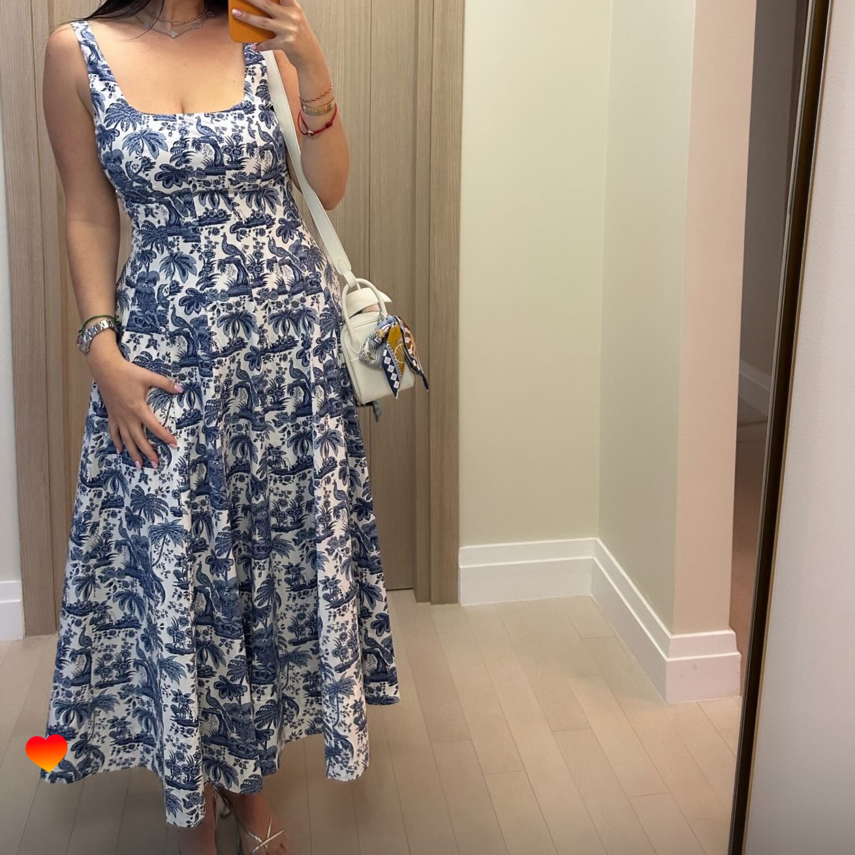 Staud - Wells Dress Blue Toile by Staud - Pickle