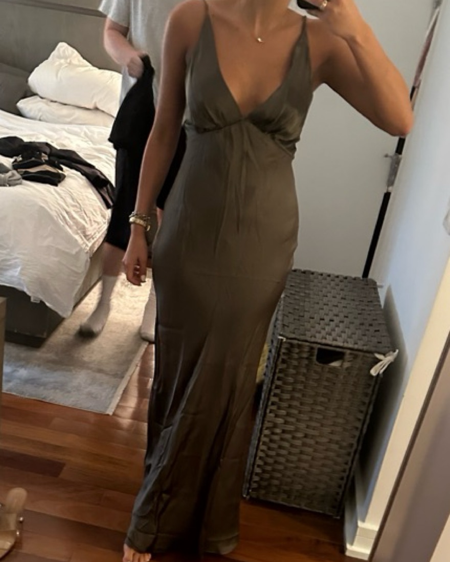 Bec + Bridge Olive Green Maxi Dress by Bec + Bridge - Pickle