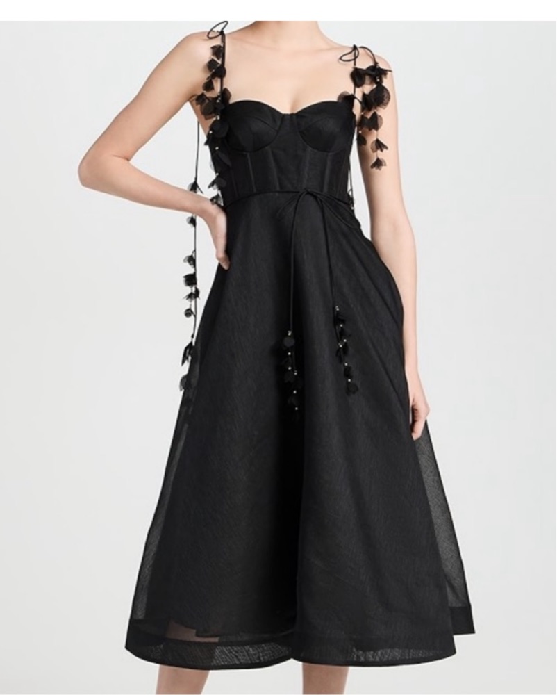 zimmermann bustier silk dress Rebellion linen and silk bustier dress in white - Zimmermann