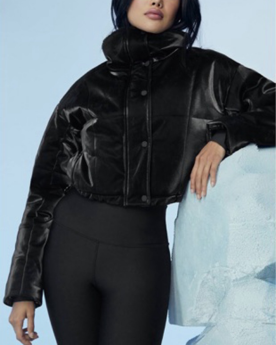 Alo Yoga Orion Cropped Puffer Jacket | Pickle
