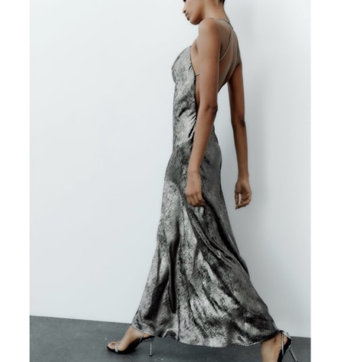 zara silver dress Zara Sequin Mini Dress Silver