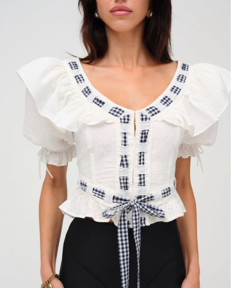For Love And Lemons Ruby Ribbon Top | Pickle