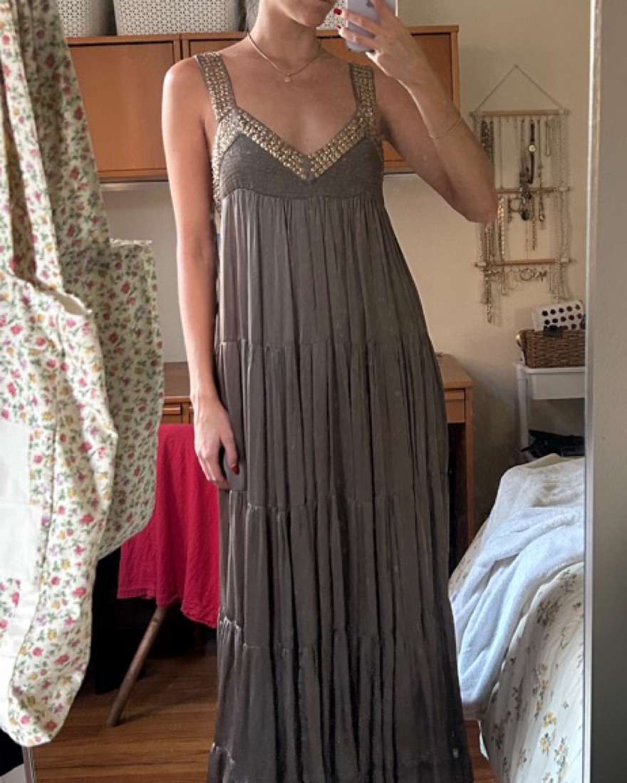 free people issa maxi dress Tis The Season Maxi Dress