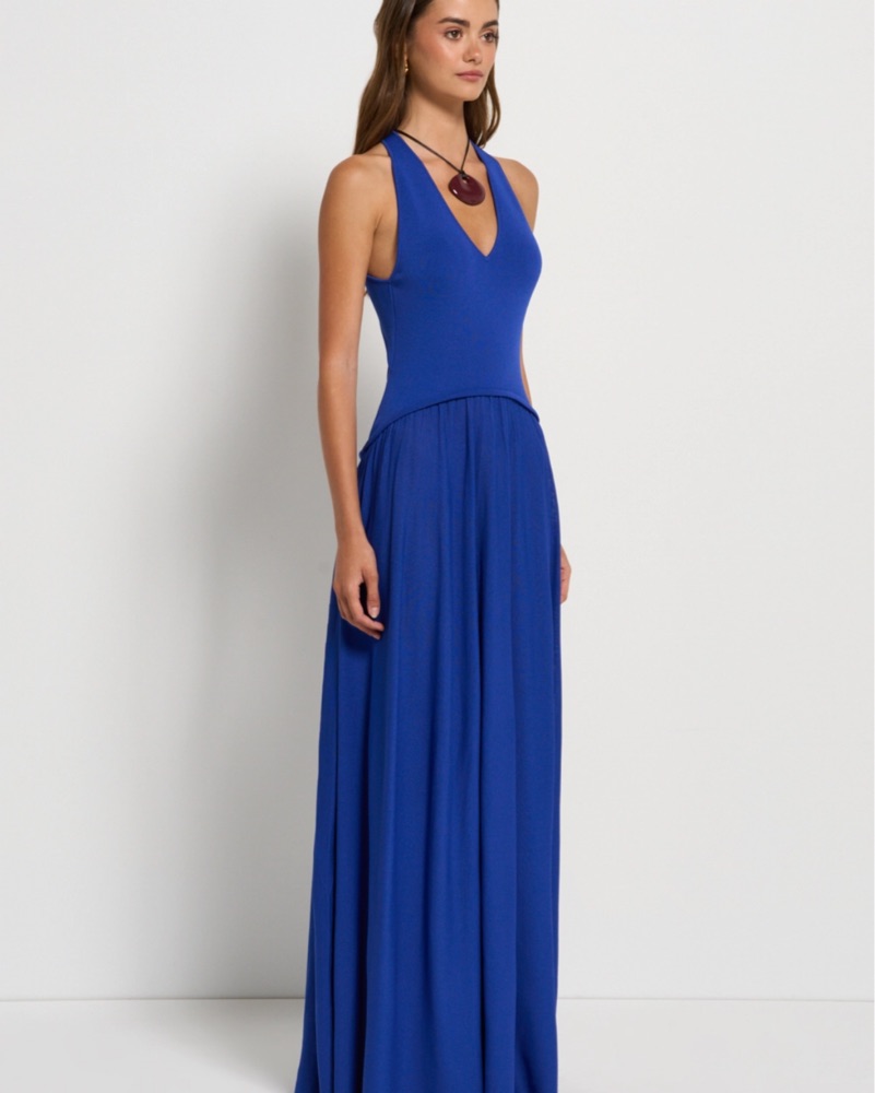 solid blue maxi dress Leah Maxi Dress - Cobalt Blue - Buy Women's Dresses main image 0