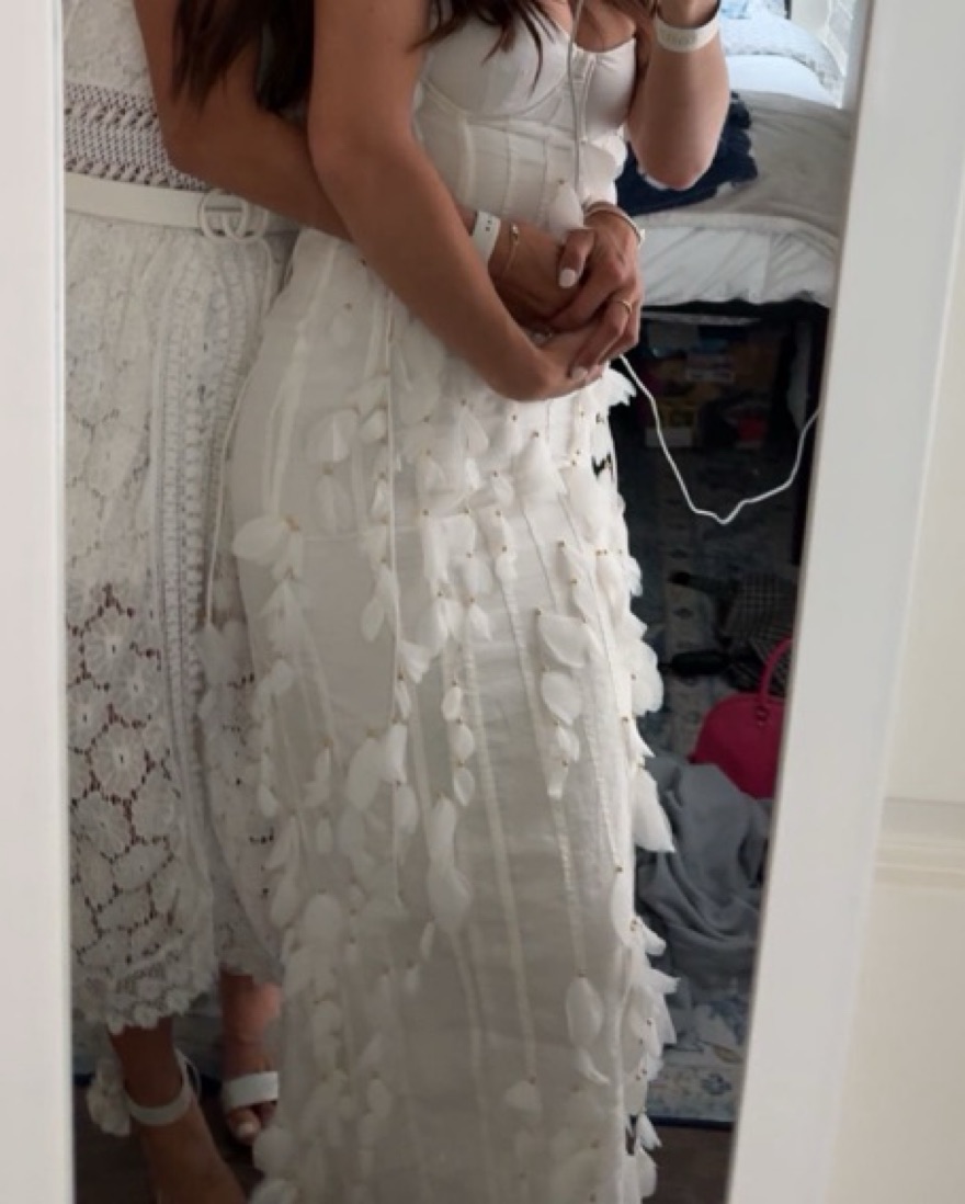 heiress lace maxi dress Heiress Beverly Hills premium exclusive lace bandeau corset thigh spli   ASOS Sample Sale