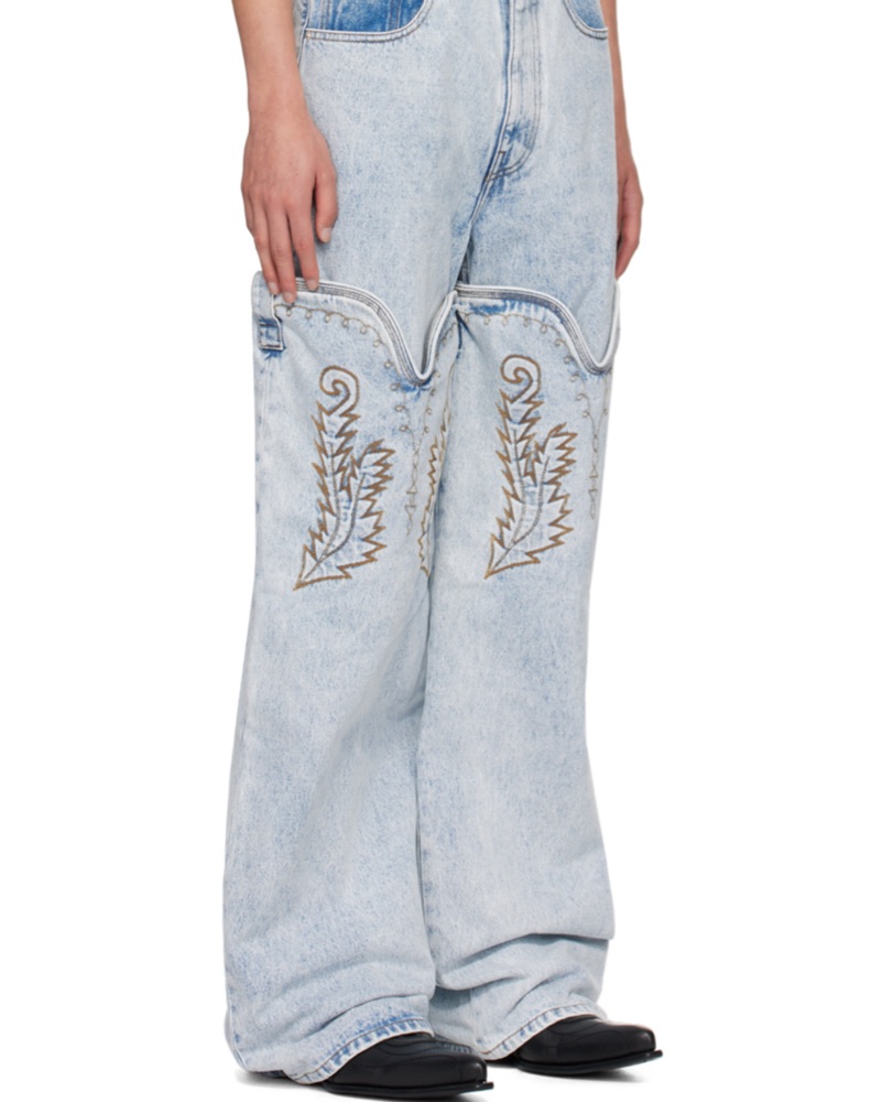 Y-Project Cowboy Cuff Jeans | Pickle