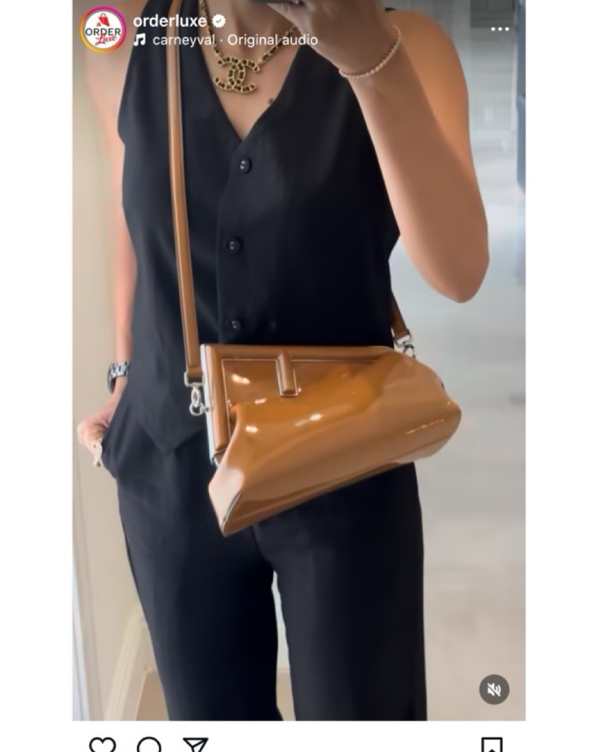 FENDI ショルダーバッグ FENDI FIRST MIDI Fendi First Midi | eBay