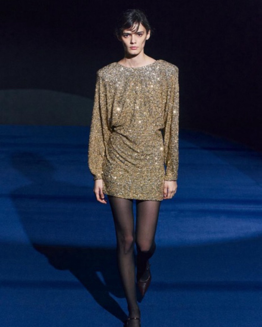 Zara Gold Sequin Party Dress by Zara - Pickle