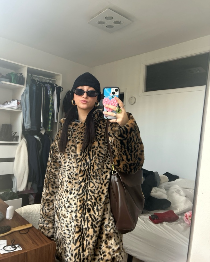 ジャケット・アウター GUAGLIANONE leather leopard zip jacket Amazon.com: Akklian womens fashion Leather Jackets
