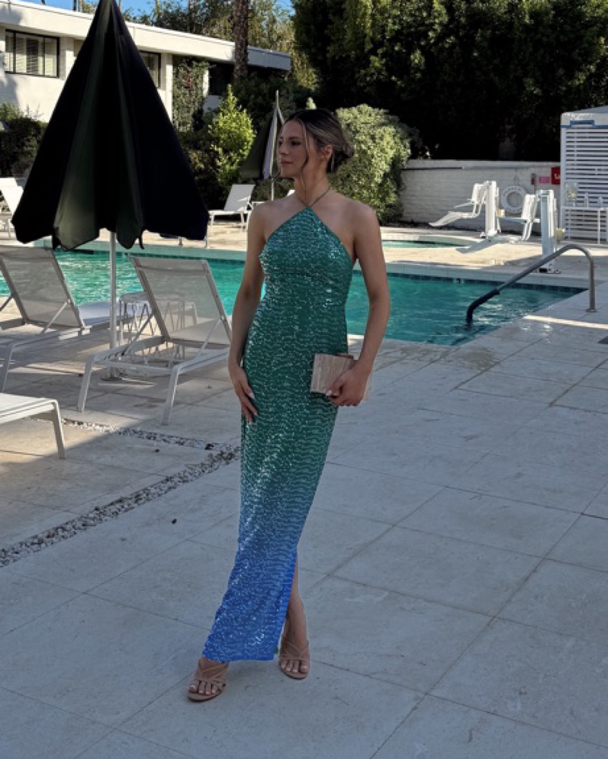 sau lee blue dress SAU LEE Penelope Backless Satin Gown, Midnight Blue