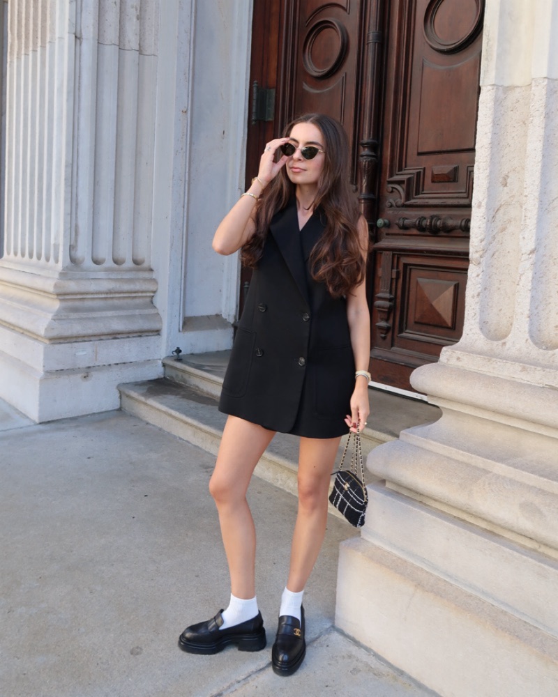 $1,800 Chanel Black Chunky Loafers by Chanel - Pickle