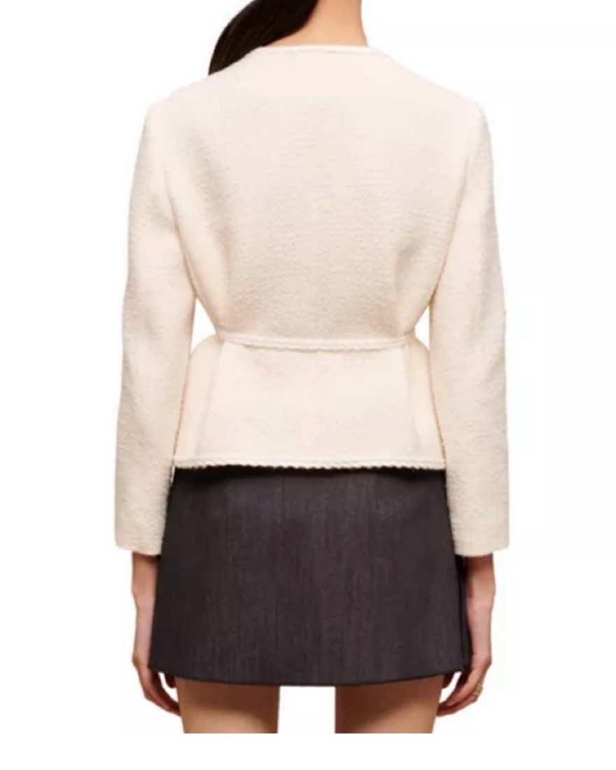 Maje Violetta Tweed Jacket | Pickle