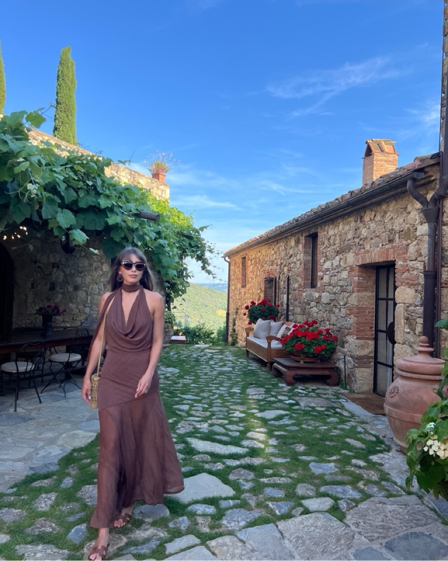 LPA Estelle maxi Dress by LPA - Pickle