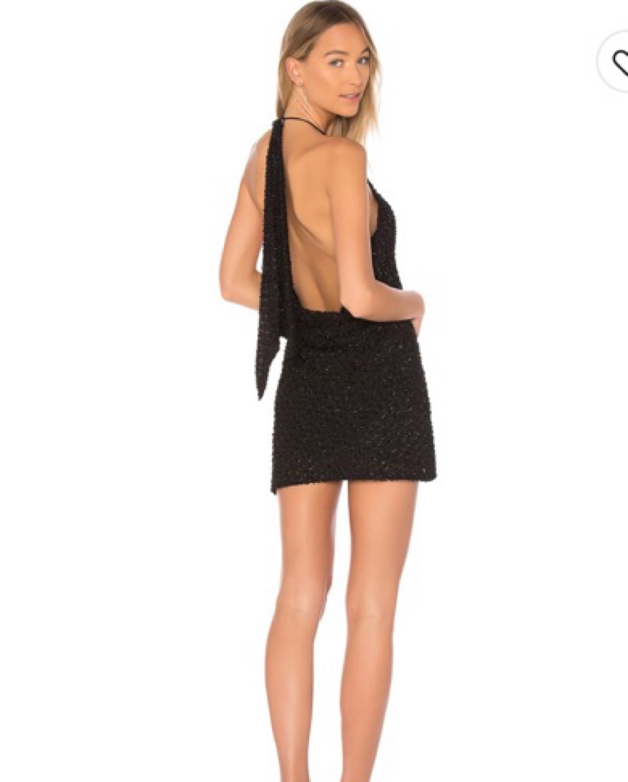 Revolve Backless Mini Dress by Revolve - Pickle