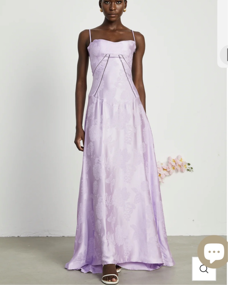misses purple dresses Oakleigh Blackberry Purple Cotton Lace-up Back Midi Dress