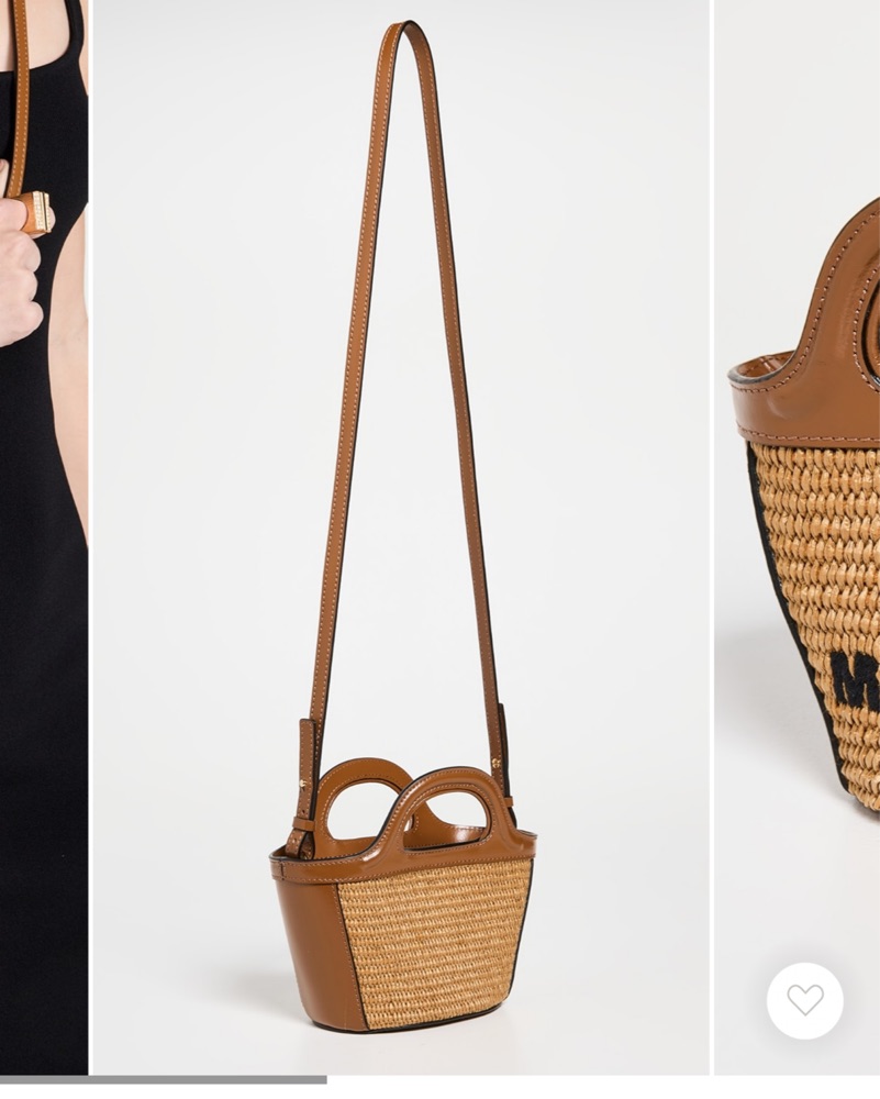 Marni Tropicalia Micro Tote - Raw Sienna by Marni - Pickle