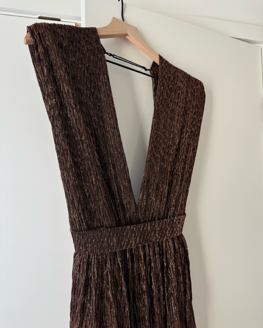 Sabina Musayev Skylar Bronze Gown by Sabina Musayev - Pickle