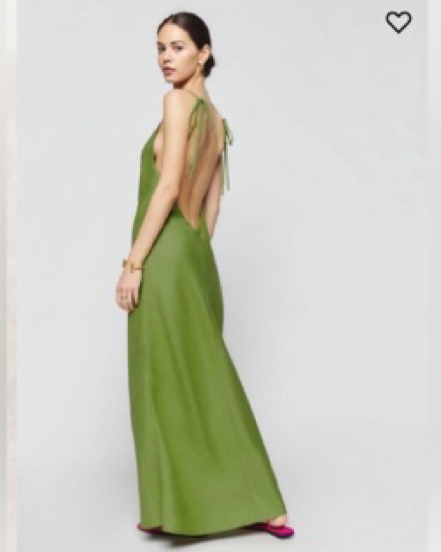 long sleeve pink maxi dress Iris Long Sleeve Satin Maxi Dress - Soft Pink