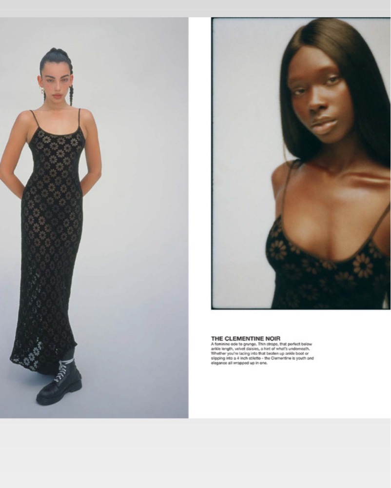 Realisation par ワンピース Realisation Par - Clementine Slip Dress by Realisation Par - Pickle