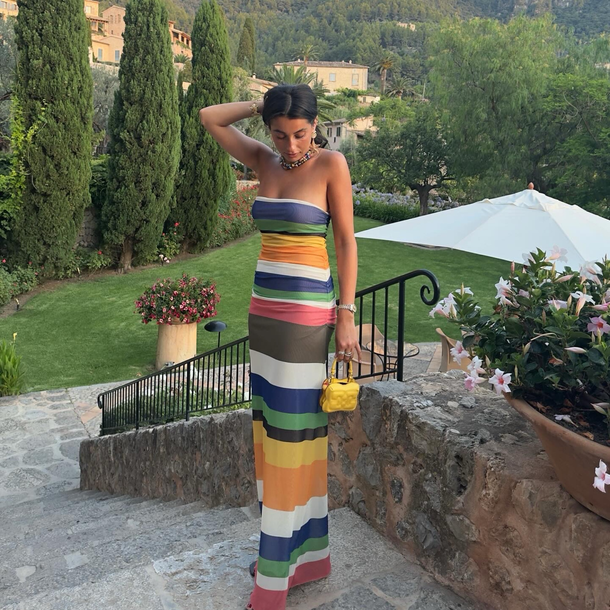 Cala De La Cruz Dress by Cala de la Cruz - Pickle