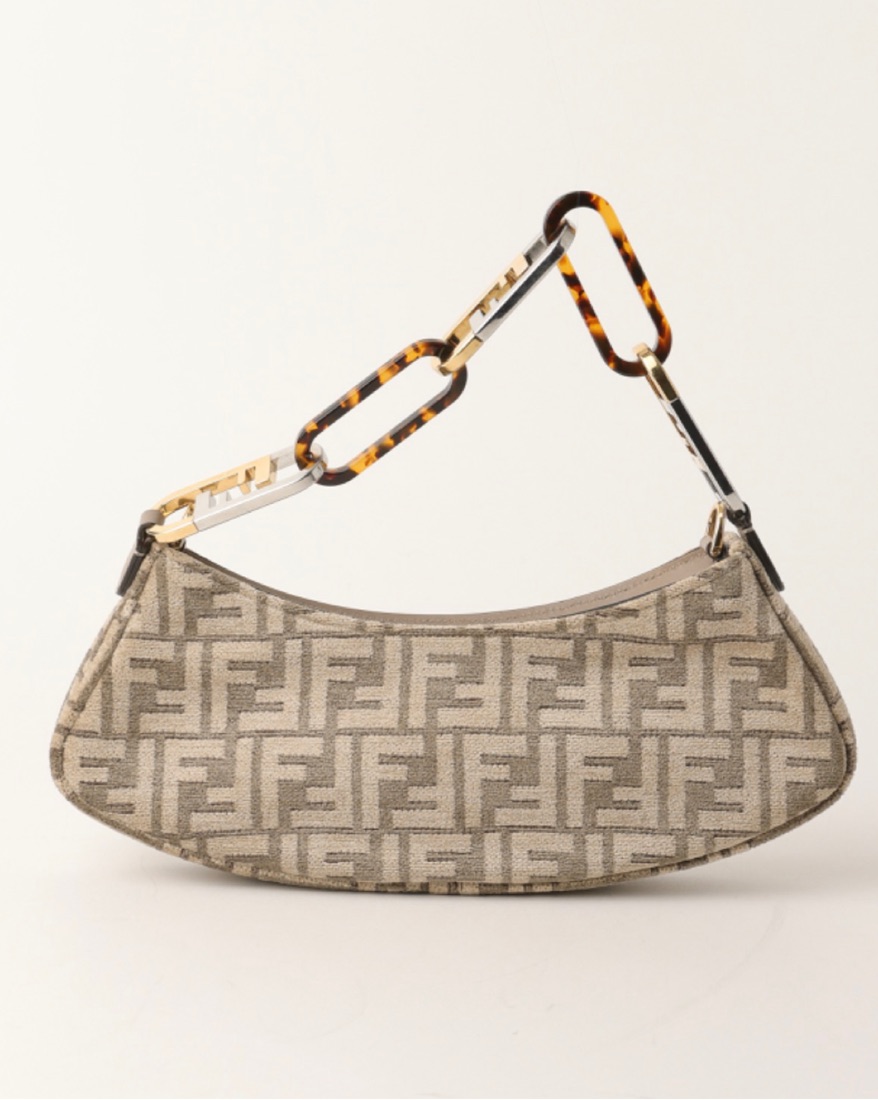 FENDI O'LOCK SWING BAG IN TAN | Pickle