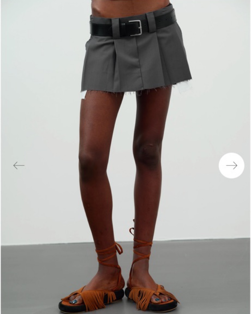 Miu Miu Inspo Micro Mini Skirt | Pickle