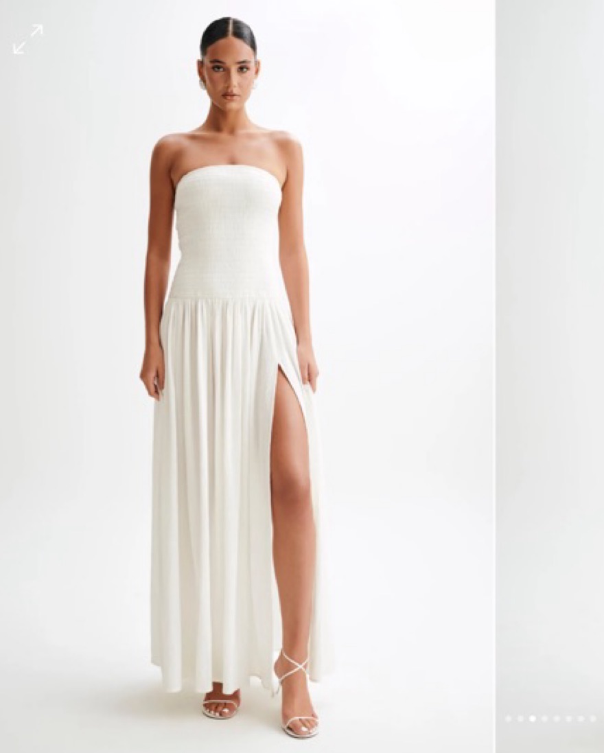 navy maxi dress strapless Maiah Navy Maxi Dress - US 14