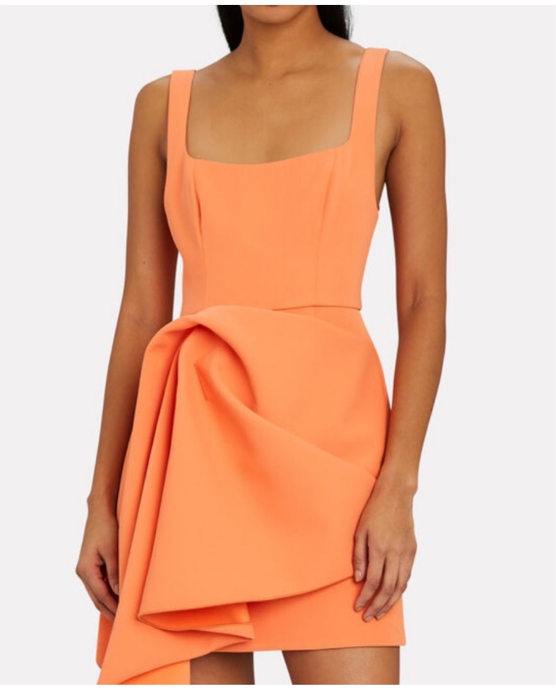 Acler clarke Knotted Draped Mini Dress by Acler - Pickle