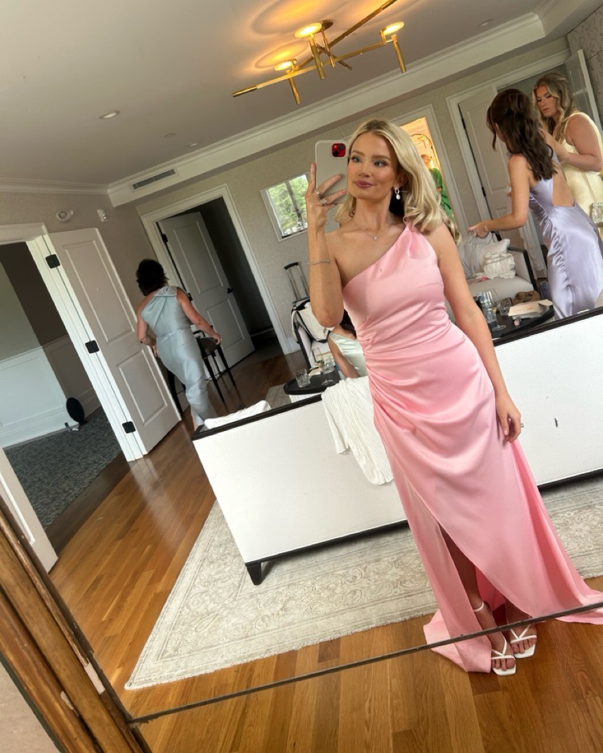 drop waist maxi dress pattern Elegant One Shoulder Beaded Black Evening Dress SS317