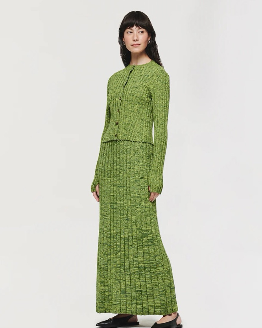 Aligne Michelle Cardigan by Aligne - Pickle