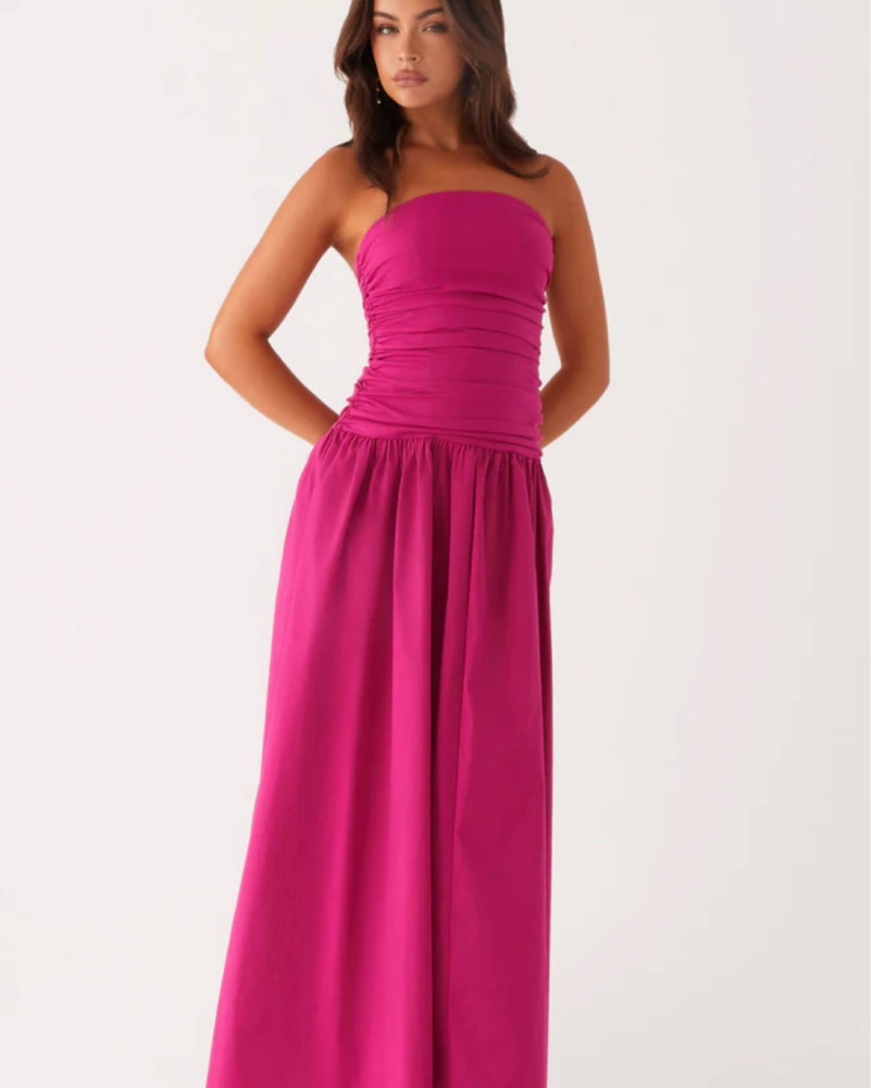 Peppermayo Carmel Maxi Dress - Fuchsia by Peppermayo - Pickle