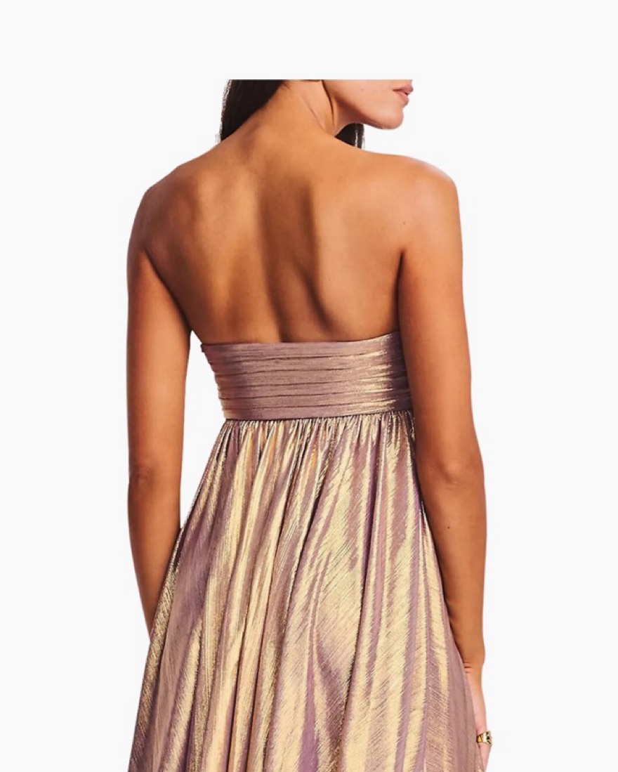 kylie jenner gold dress wedding Aelita Dress – Retrofete