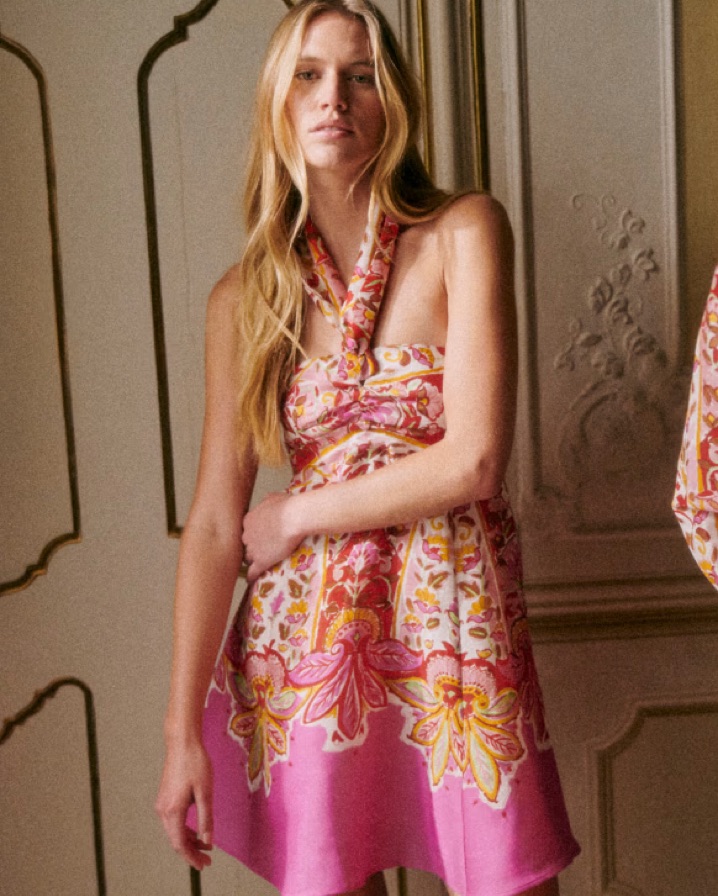 Sezane Rosabella Dress by Sezane - Pickle