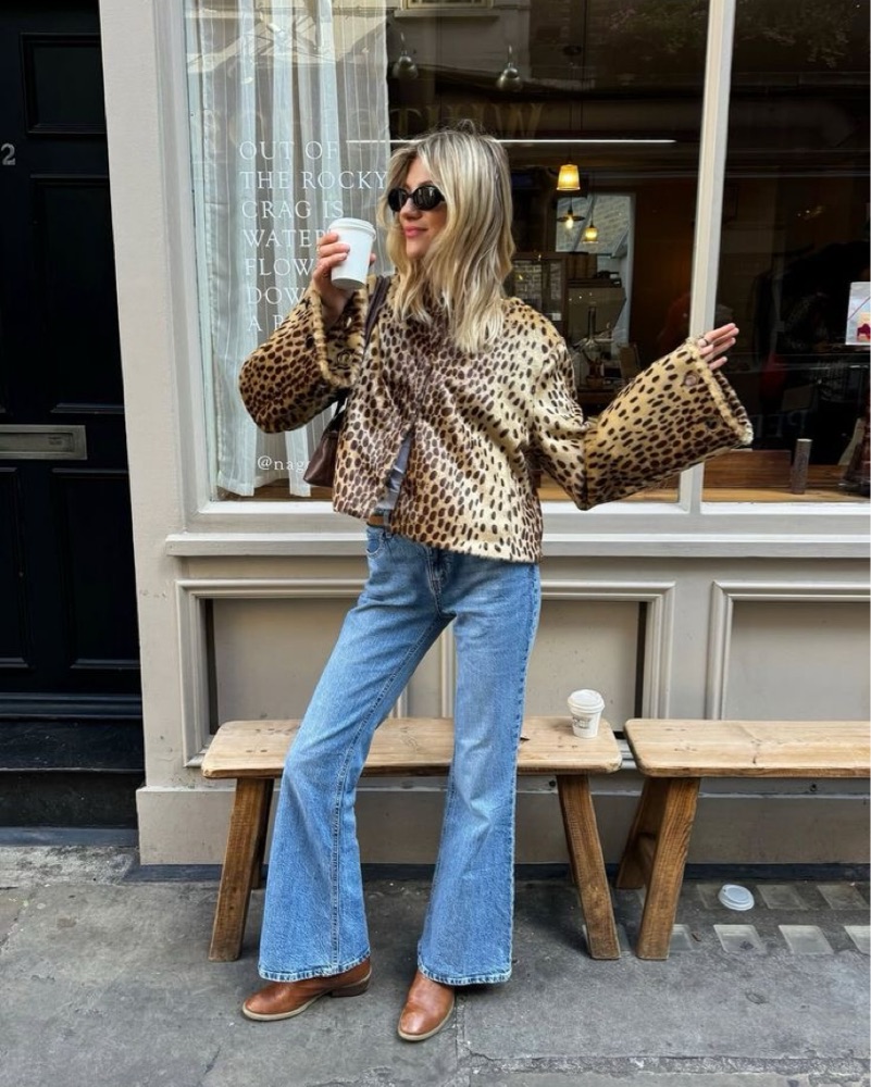 Shirley Leopard Jacket - Limited Edition by Charlotte Simone - Pickle