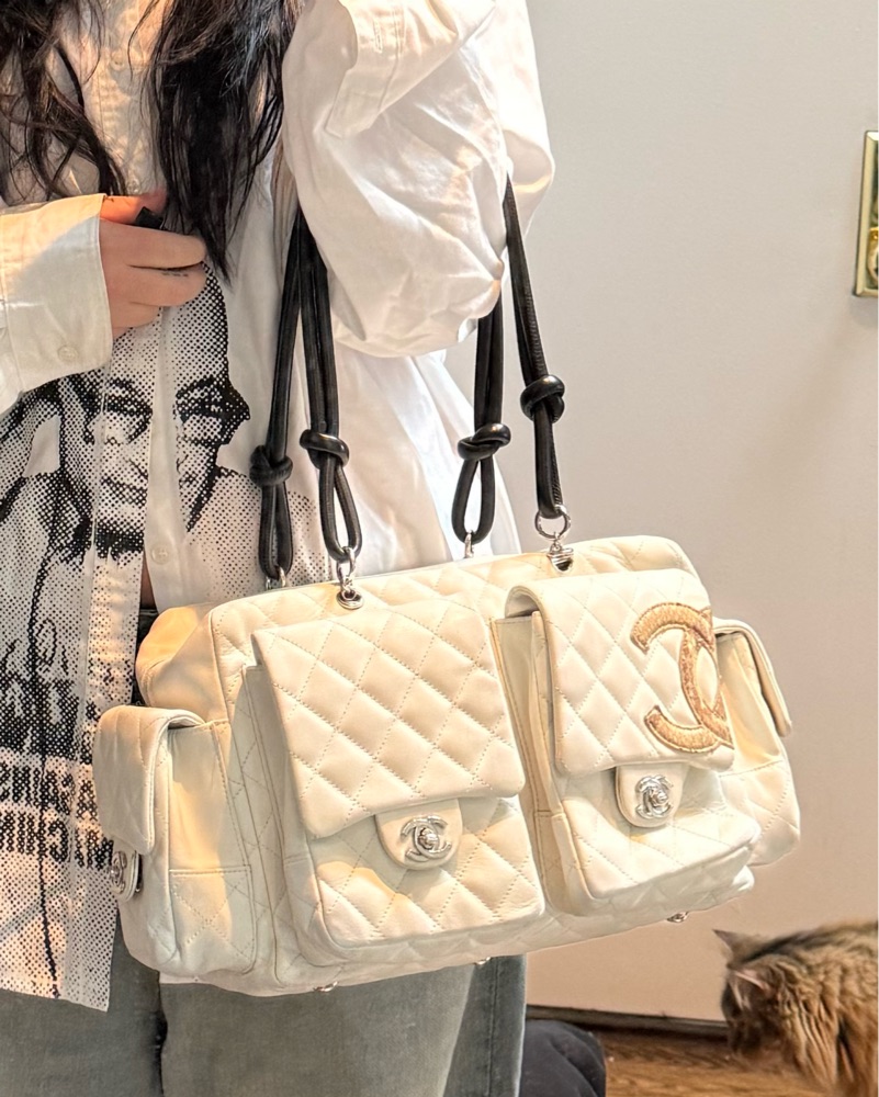 Chanel Cambon Reporter Bag by Chanel - Pickle