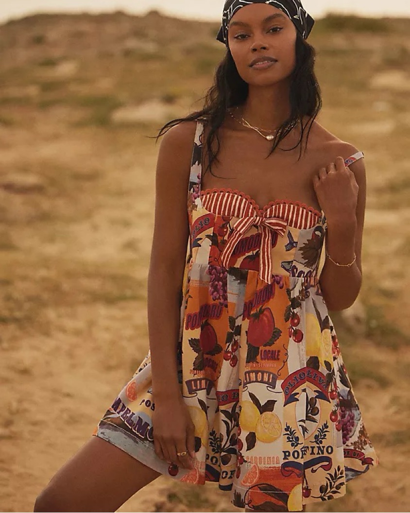 Anthrologie Maeve Bustier Romper by Anthropologie - Pickle