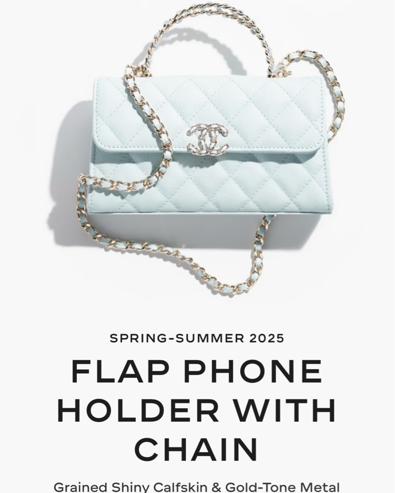 Sold Out 2025 CHANEL Light Blue Bag | Pickle