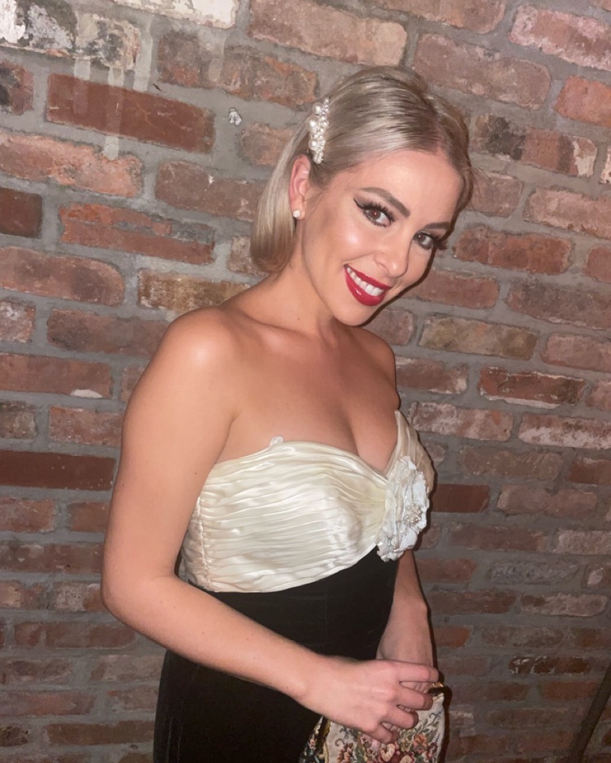 Lillie Rubin Vintage Evening Gown by Vintage - Pickle