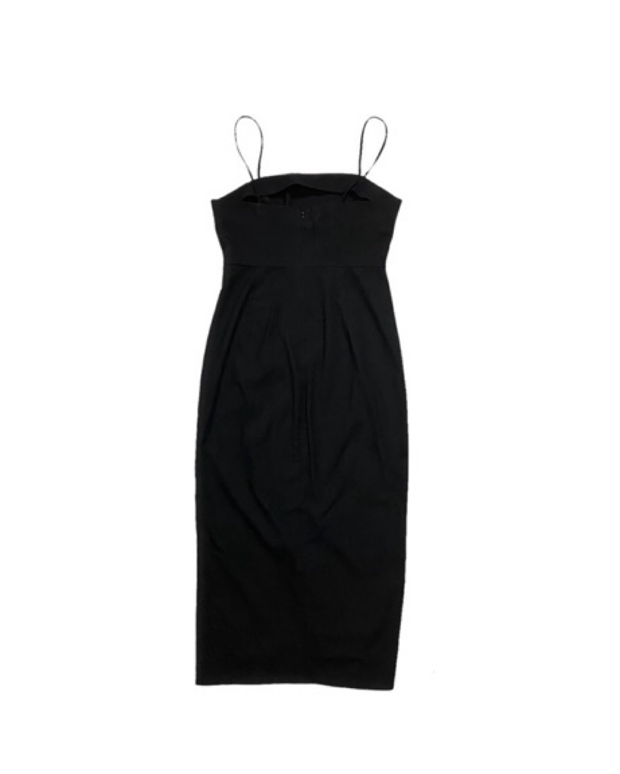 【第1位獲得！】 Zara Midi Black dress | Pickle その他
