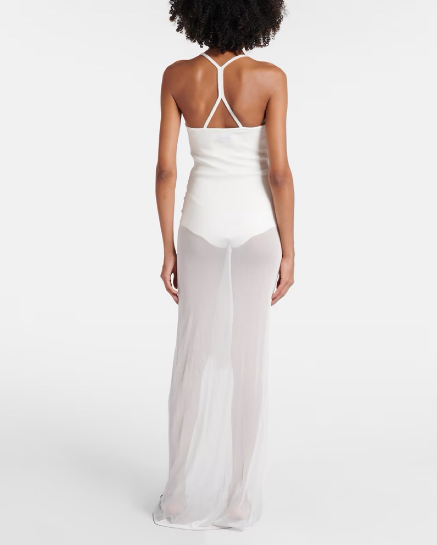 jacquemus sheer dress Jacquemus La Robe Maille Sheer Dress by Jacquemus