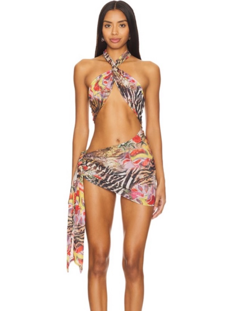 jaded london cut out dress Cantha Asymmetric Cut Out Maxi Dress in Sunset | Jaded London