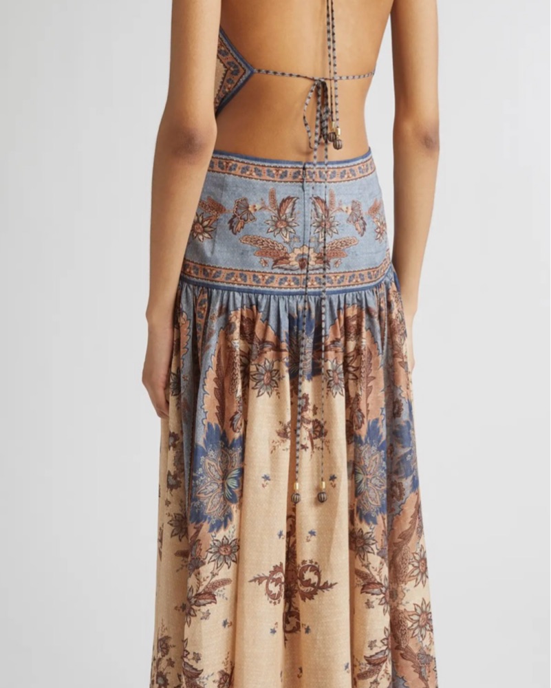 Zimmermann Ascension Maxi Dress by Zimmermann - Pickle